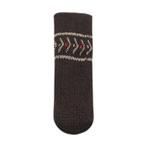 Cozival Furniture Leg Protectors, Knitted Furniture Leg Covers, Thickened Protective Caps for Chair And Table Feet, Floor Scratcher Preventers, Set of 4, Chair Socks, C