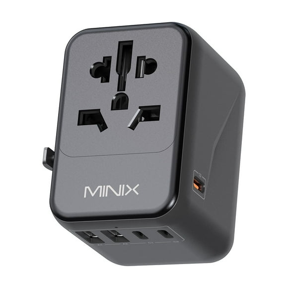 MINIX TP35 Universal Travel Adapter with 35W PD Port International