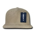 thumbnail image 4 of Decky 1076 6 Panel High Profile Structured Corduroy Snapback Hat-Khaki, 4 of 6