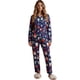 thumbnail image 1 of Pijama Navideña para Mujer con Botones Tela Suave y Elástica, Conjunto de pijama de invierno, 1 of 5