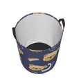 thumbnail image 3 of XMXT Collapsible Laundry Basket, Cute Rainbow Bear Print Waterproof Laundry Hamper, 40L Blue, 3 of 8