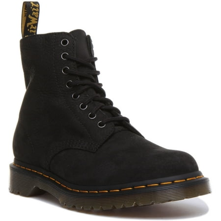 

Dr Martens 1460 Pascal Men s Water Resistant Milled Nubuck Leather Boot In Black Size 10 M