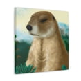 thumbnail image 2 of Prairie Dog Art Deco - Canvas, 2 of 10