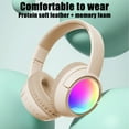 thumbnail image 5 of Bluetooth Wireless Over Ear Headphones with Microphone,Wired Headset with 32 Hours Playtime Foldable Lightweight Earphones Fitting in Sports,Gym,Home,Office for iOS/Android/Laptop, 5 of 6