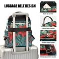 thumbnail image 3 of FORMRS Mini Backpack Purse for Women Travel Daypack Casual Shoulder Bag, Christmas Poinsettia, 3 of 7