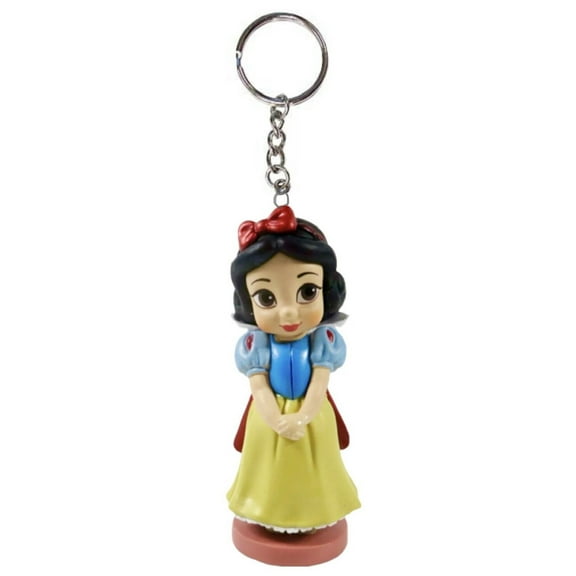 Princess Snow White Toddler Baby Animator Key Ring Keychain Ornament Pvc Charm New