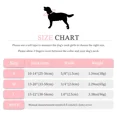 thumbnail image 3 of Jumpress Soft Leather Dog Collar with Quick Release Metal Buckle,Pink Leather Collar for Small Dogs, S, 3 of 7