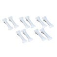 thumbnail image 1 of Pinzas para el pelo con forma de hueso de perro blanco de Binaryabc, horquillas, accesorios para fiesta de cosplay de Halloween, 10 unidades, 1 of 1
