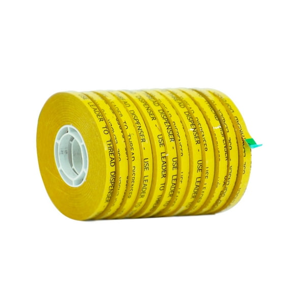 WOD ATG-7502 ATG Tape, Adhesive Transfer Tape Glider Refill Rolls Clear Adhesive on Gold Liner (Acid Free): 1/4 in. wide x 36 yds. (Pack of 12)