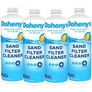 Doheny's Sand Filter Cleaner for Swimming Pools- 4 x 1 Qt.