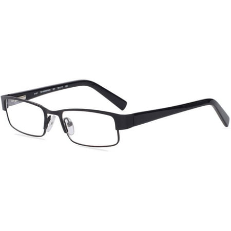 Wrangler Mens Prescription Glasses, W121 Black (Best Prescription Glasses Brand)