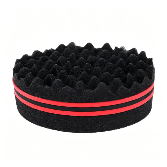 ACDANC 2026 New Hair Styling Sponge, Perfect for Creating Curls and Reducing Frizz, Double Using Design with Firmer Foam for Home, Salon, Travel, Daily, 1Pcs
