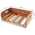 thumbnail image 4 of vidaXL Wine Racks 4 pcs for 16 Bottles Solid Reclaimed Wood, 4 of 4