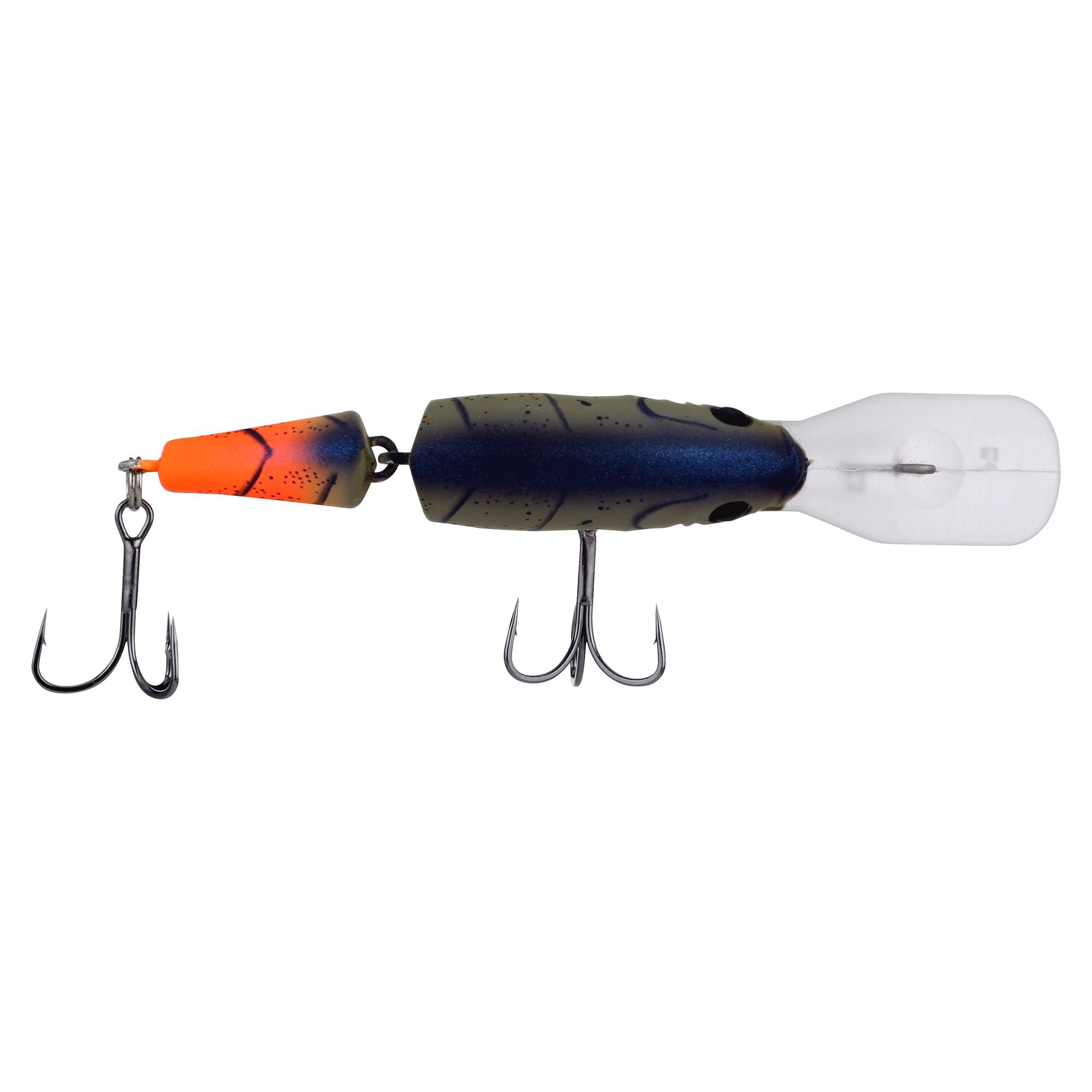 Berkley Flicker Shad® Jointed, 2 in, Crankbaits, Firetail Green Craw (1 Count)