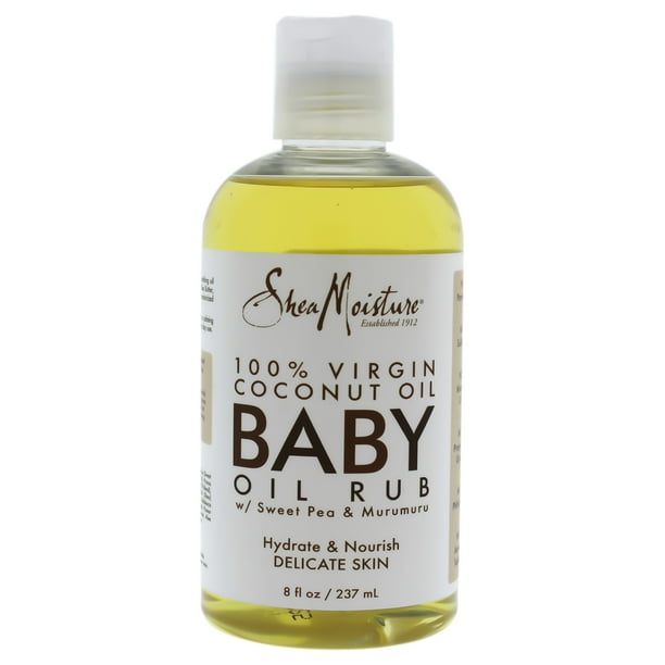 100 Percent Virgin Coconut Oil Baby Oil Rub by Shea Moisture for Kids