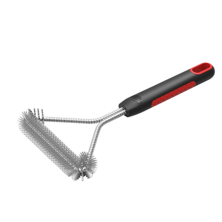 Coiled Grill Brush With Replaceable Head
