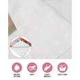 thumbnail image 6 of Spring Easter Bunny Kitchen Dish Towels for Drying Dishes Set of 4, Pink Wooden Red Floral Easter Eggs Waffle Weave Microfiber Hand Tea Bathroom Towels Quick Dry & Absorbent Towel 15.7x23.6, 6 of 7