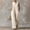 #0431-White, variant on Puyaiuu Women Summer Stand Collar Button Front Sleeveless Wide Leg Linen Blend Jumpsuit Black XXXL Gift