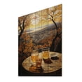 thumbnail image 2 of Designart "This Golden Brew of Beer I" Food & Beverage Print on Natural Pine Wood, 2 of 5
