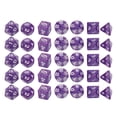 thumbnail image 1 of Plastic Dice Kit,35Pcs Plastic Dice Kit Dices Set Polyhedral Dices Reliable and Durable, 1 of 8