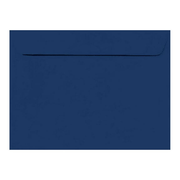 LUXPaper 9 x 12 Booklet Envelopes, Navy Blue, 50/Pack