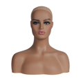 thumbnail image 1 of Cabeza de maniquí calva femenina Yuyangstore soporte de exhibición de pelucas, 1 of 8