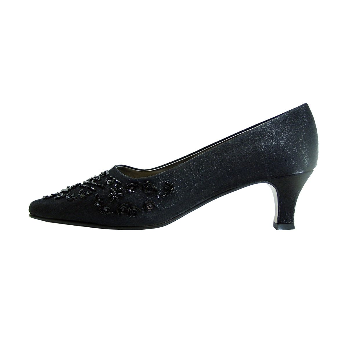 FLORAL Tala Women's Wide Width Dress Slip-On Pumps BLACK 7