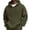 4# Army Green, variant on Men's Gym Workout Active Long Sleeve Pullover Lightweight Hoodie Casual Hooded Sweatshirts Wine M