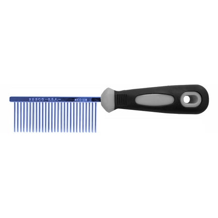 UPC: 0030627006789 | Resco Professional Anti-Static Comb for Pets Medium Candy Blue