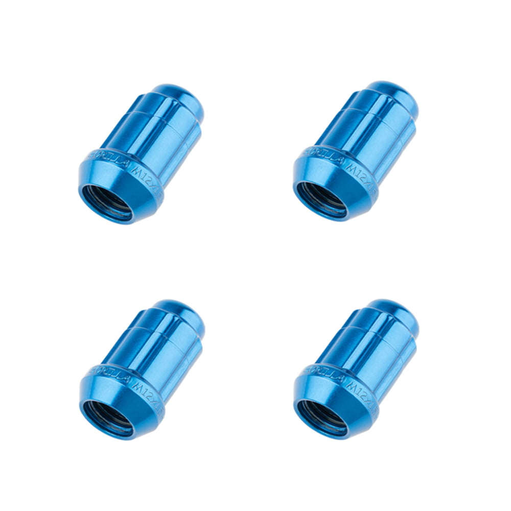 Pack of 16 MSA Spline Drive Tapered Lug Nut 12mm x 1.50mm Thread Pitch Black