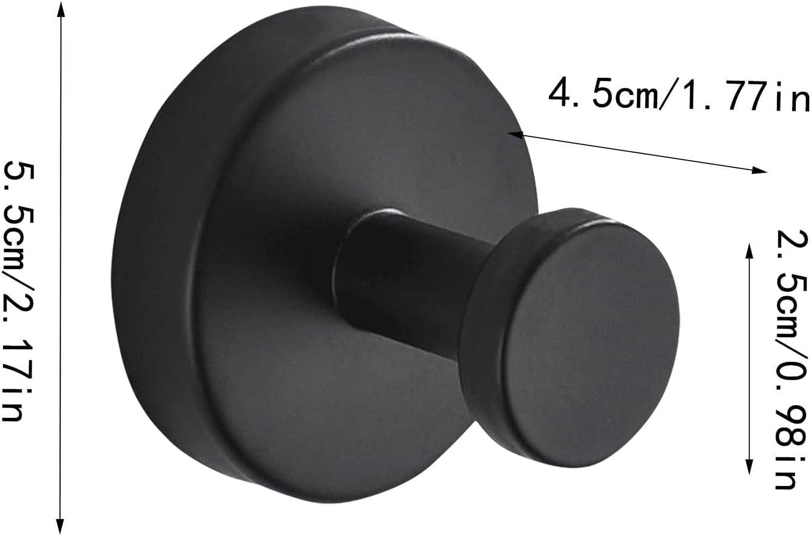 No Drill Hooks, 2024 New Stainless Steel Waterproof Suction Cup Hooks, No Drill Suction Cup Hooks for Shower, Bathroom, Hanging Towels, Mounting on Glass Shower Doors, Mirrors (1pc)