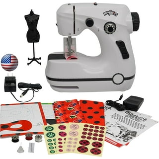 Mini Sewing Machine, Educational Electric Kids Sewing Kit, DIY Interesting for Kids Over 4 Years Old Boys and Girls Birthday Gifts