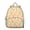 Beige-11, variant on Lightweight Backpack for Pet Lovers, Floral Dog Bone and Paw Design, Cute and Compact for Daily Use