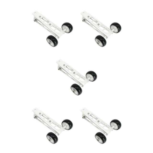 Sonducket Bicicleta plegable Easywheel Soporte trasero de bicicleta para Birdy Bike Componentes Accesorio Plata Type2 NO2