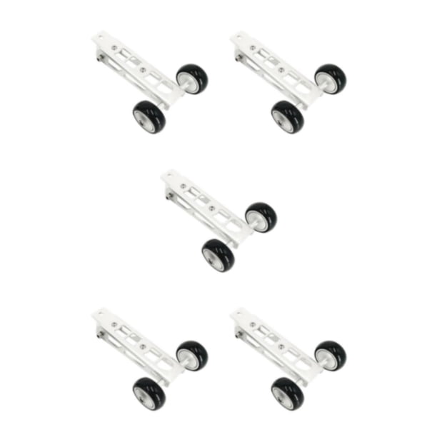 Sonducket Bicicleta plegable Easywheel Soporte trasero de bicicleta para Birdy Bike Componentes Accesorio Plata Type2 NO2