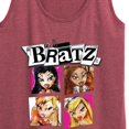 thumbnail image 3 of Bratz - Original Dolls Cartoon Drawing - Women's Racerback Tank Top, 3 of 5