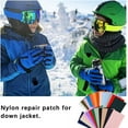 thumbnail image 5 of 24PCS Self-Adhesive Nylon Repair Patches, 24 Colors Waterproof Lightweight Fabric Repair Patches First Aid Repair for Clothing Down Jacket Tent Clothes Sleeping Bag (3.9 x 7.8 in), 5 of 8