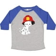thumbnail image 3 of Inktastic Fireman Dog, Cute Dog, Puppy, Doggo, Dalmatian Boys or Girls Toddler T-Shirt, 3 of 5