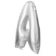 thumbnail image 3 of Globo Inflada 40 Pulgadas / Oro Fuentes De Decoración De Bodas Yotijar Globo de papel de aluminio, 3 of 10