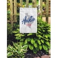 thumbnail image 2 of KDAGR America Austin Texas Vintage American Badge Country Emblem Imprint Insignia Garden Flag Decorative Flag House Banner 12x18 inch, 2 of 2