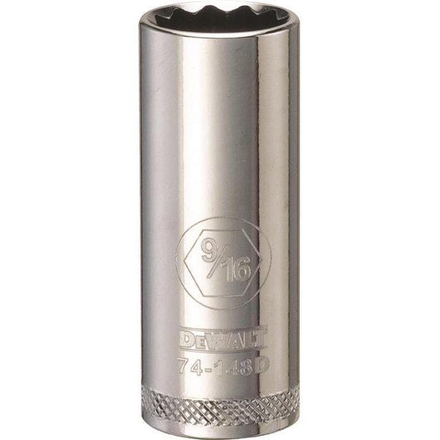 STANLEY 227799 Deep Socket 0.56 in Size 0.37 in Drive Multicolour