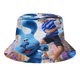 thumbnail image 1 of Pistas de Blue Sombrero bucket para adultos, gorra de protección solar, sombrero de pescador plegable para viajes al aire libre, pesca y actividades de verano, 1 of 6