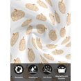 thumbnail image 7 of Beige White Pumpkins Fall Cloth Napkins Set of 6 Reusable Dinner Napkins, Thanksgiving Botanical Modern Art Cocktail Napkin Washable Table Napkins for Wedding/Holiday Party/Baby Shower 20"x20", 7 of 7