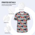 thumbnail image 5 of Rocae Dachshund Dog Heart for Breathable Men's Baseball T-Shirt Fashionable Casual Baseball Jersey, Moisture-wicking Sportswear Large, 5 of 9