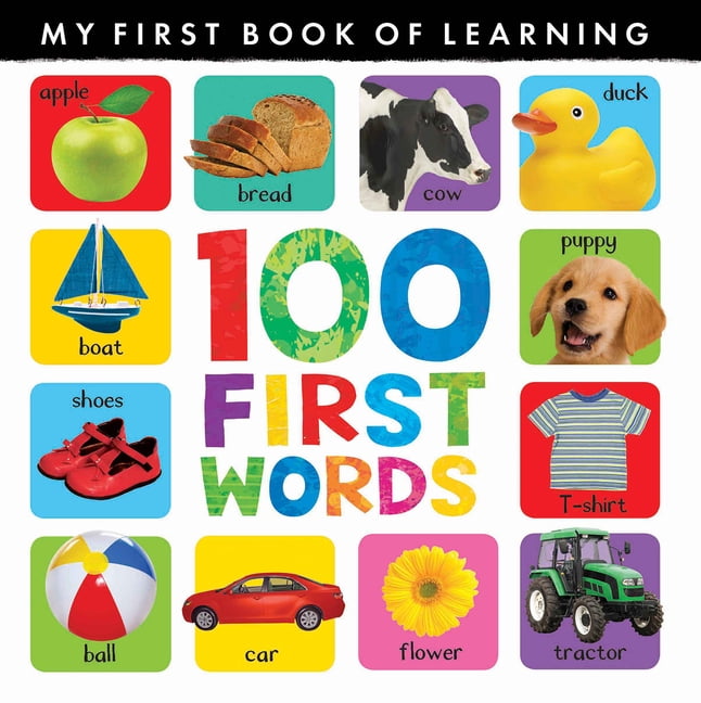 My First: 100 First Words (Paperback) - Walmart.com - Walmart.com
