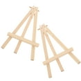 thumbnail image 2 of MasteelfCA 2pcs Card Wooden Easel Mini Wood Display Easels Wood Display Easel Card Showing Stand, 2 of 9