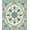 Ivory, Pattern 4, variant on ODIKA 8'x10' Machine Washable Non-Slip Area Rug, Victorian Scroll Featuring Stylized Rosette and Interlaced Fretwork High Traffic Rug, Green, 665856