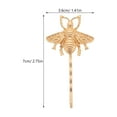 thumbnail image 2 of KAKOWELY 4Ud Horquillas De Abeja Con Detalles Realistas Y Acabado Dorado Para De, 2 of 6
