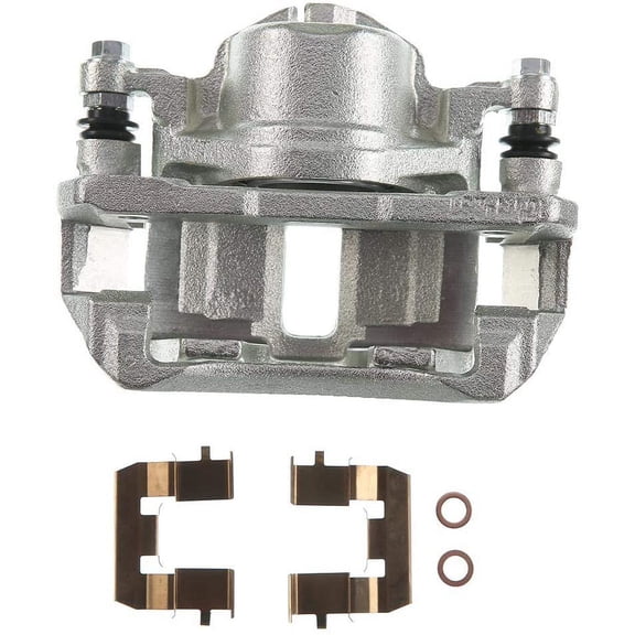 A-Premium Disc Brake Caliper Assembly with Bracket Compatible with Honda Accord 2003-2007 V6 3.0L Front Left Driver Side