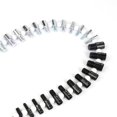 thumbnail image 1 of Comprobador De Hilos Comprobador de roscas de tornillos y tuercas 26 Herramienta de medición de calibre de tamaño macho/hembra Likrtyny Para estrenar, 1 of 4